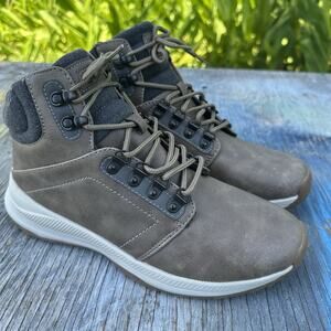 Khombu Nick Lightweight Hiking Boots Brown Manmade Men's Size 8 - 81